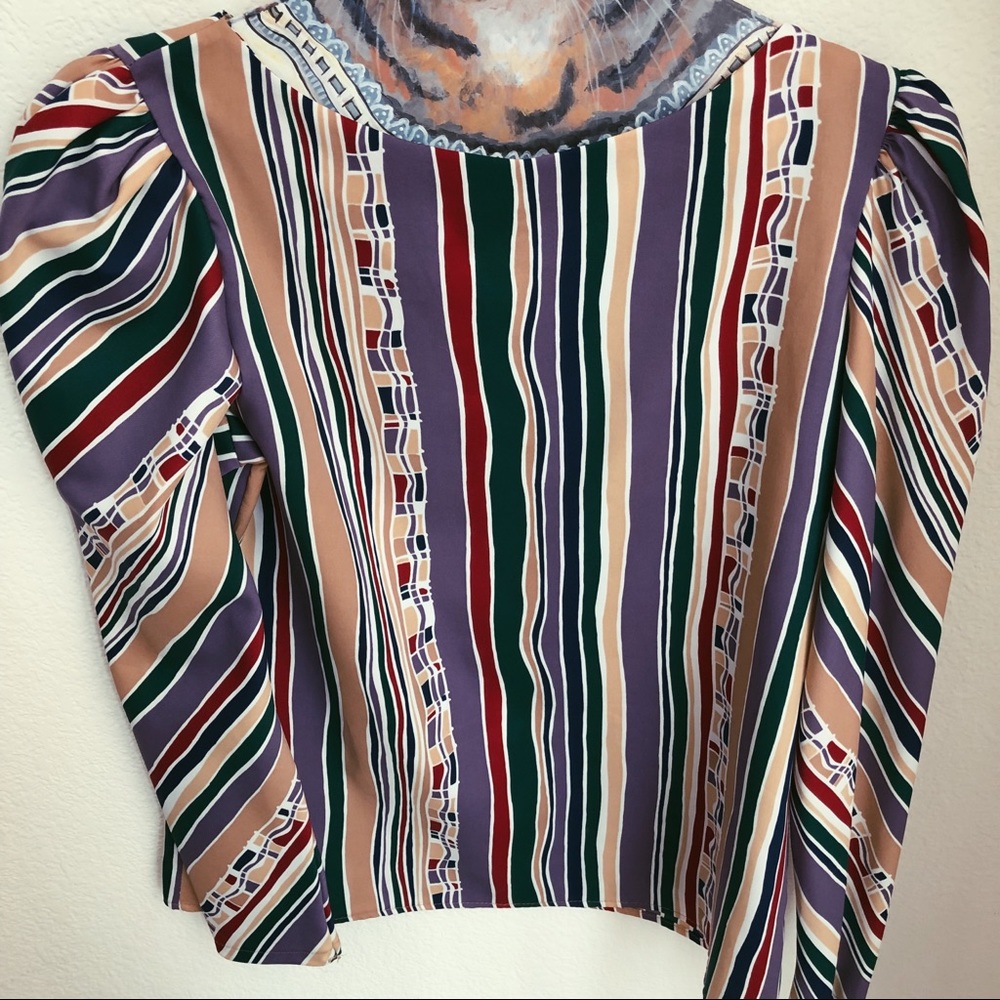 Vintage Levi’s Retro Multicolored Blouse